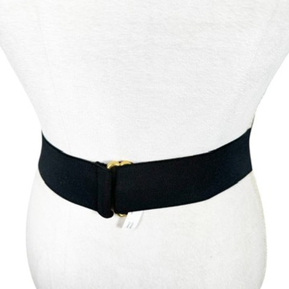 Oracle Braided Gold tone Statement belt Canvas Stretch waist Size S/M Whimsy - Picture 7 of 8